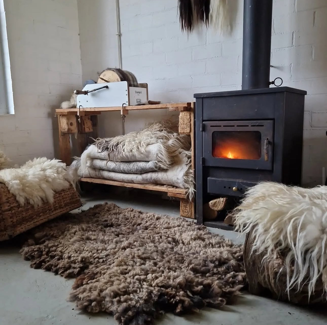 Felting Workshop: From Raw Wool to Felted Fleece