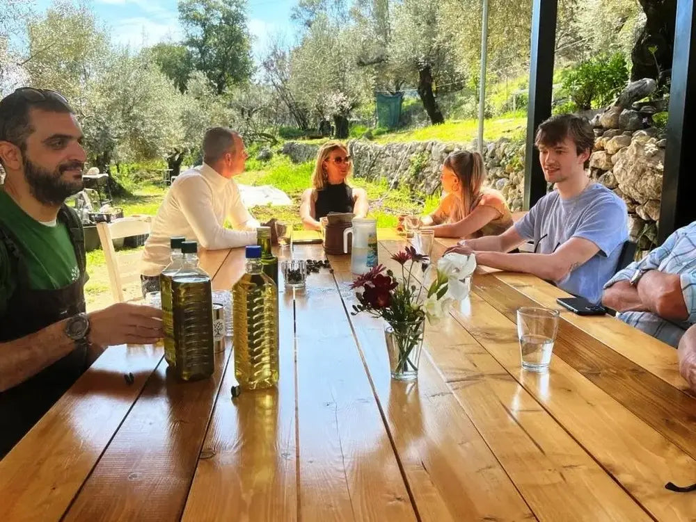Olive oil tasting