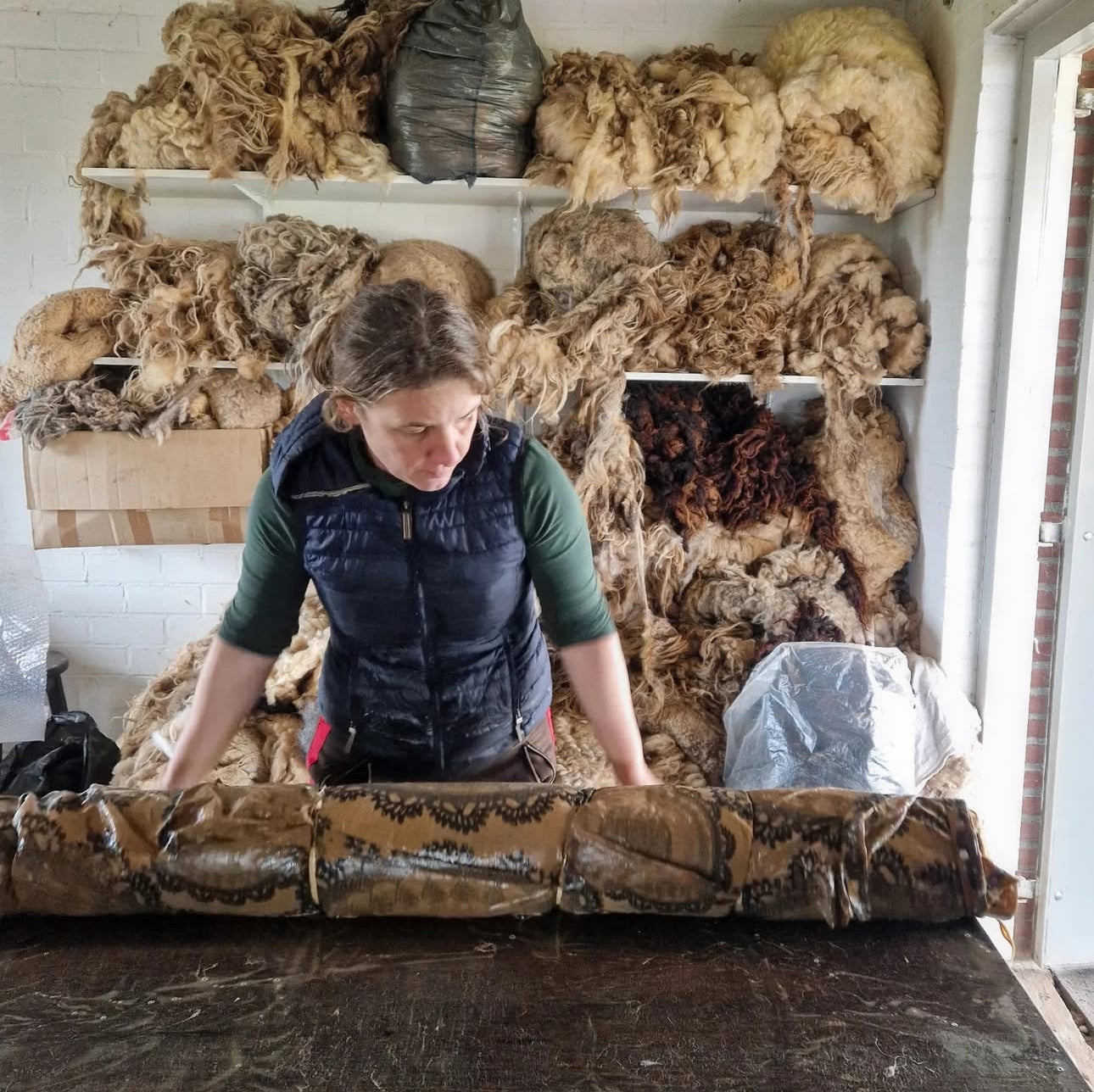 Felting Workshop: From Raw Wool to Felted Fleece