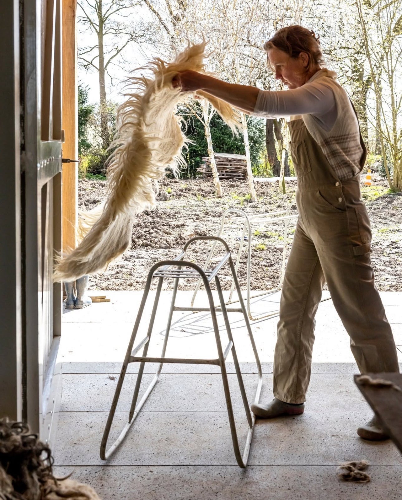 Felting Workshop: From Raw Wool to Felted Fleece