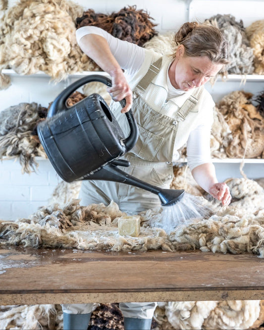 Felting Workshop: From Raw Wool to Felted Fleece