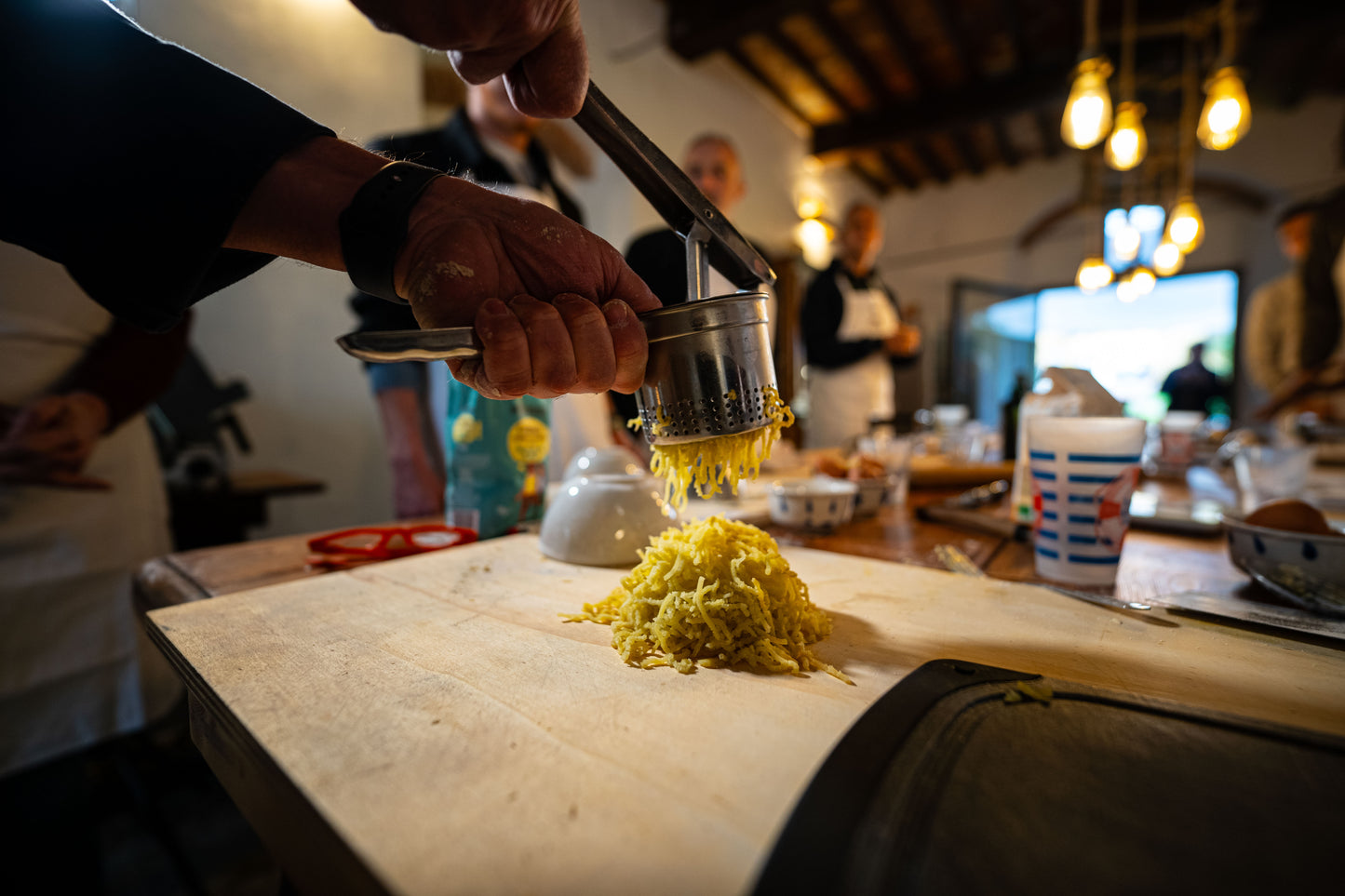 Tuscan Cooking Experience at Villa Taccetti