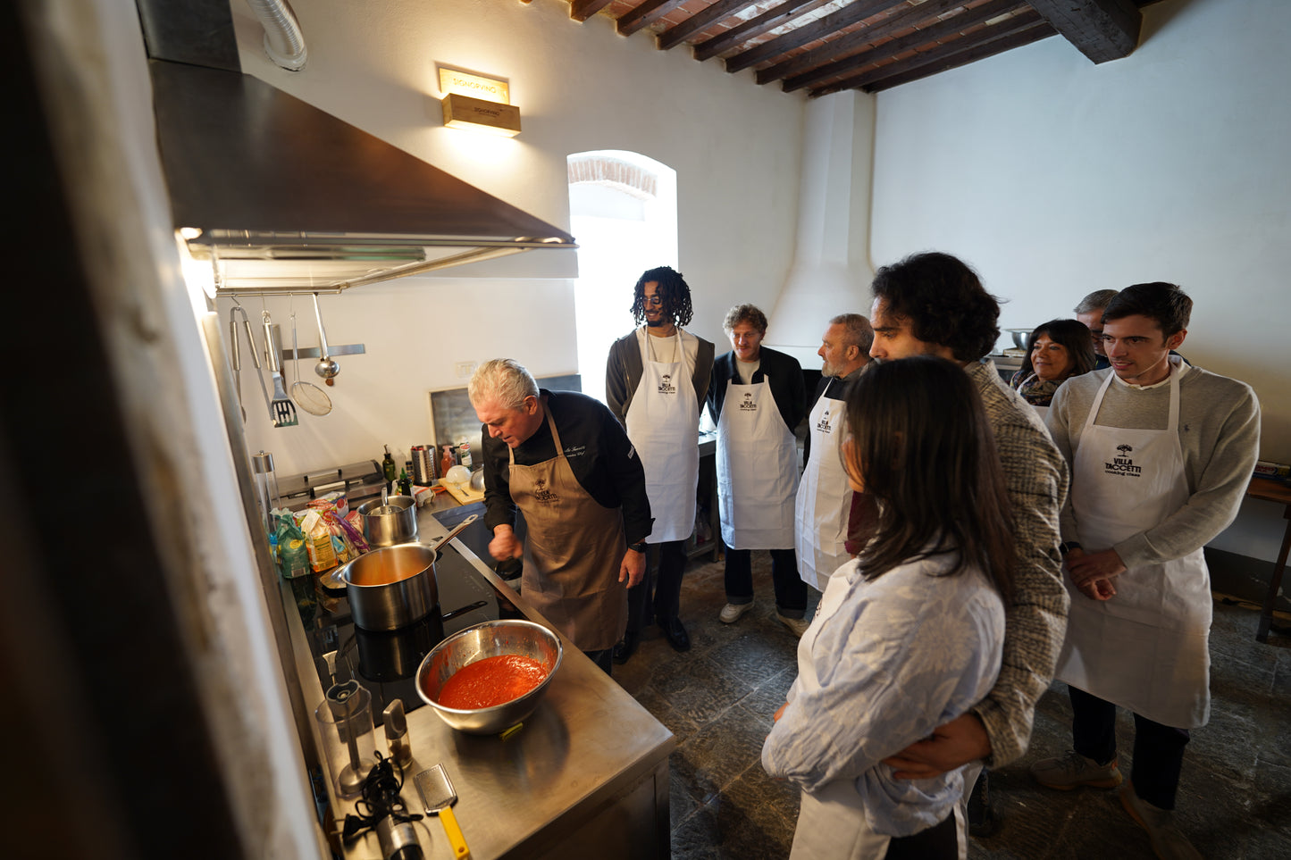 Tuscan Cooking Experience at Villa Taccetti
