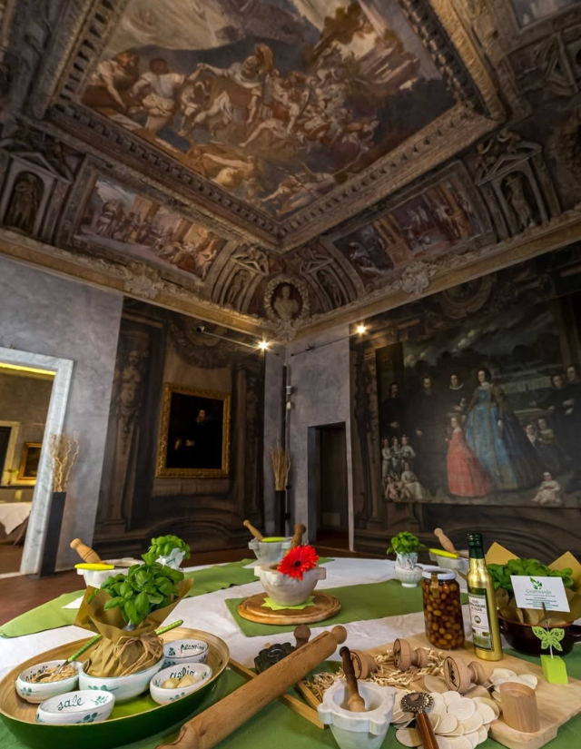 Pasta & Pesto Cooking Class in a Historic Genoese Palace