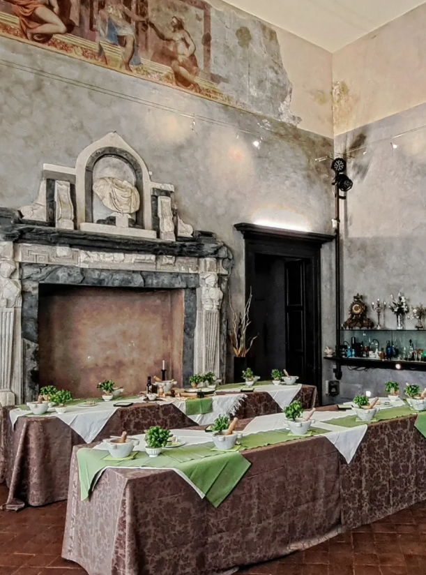 Pasta & Pesto Cooking Class in a Historic Genoese Palace