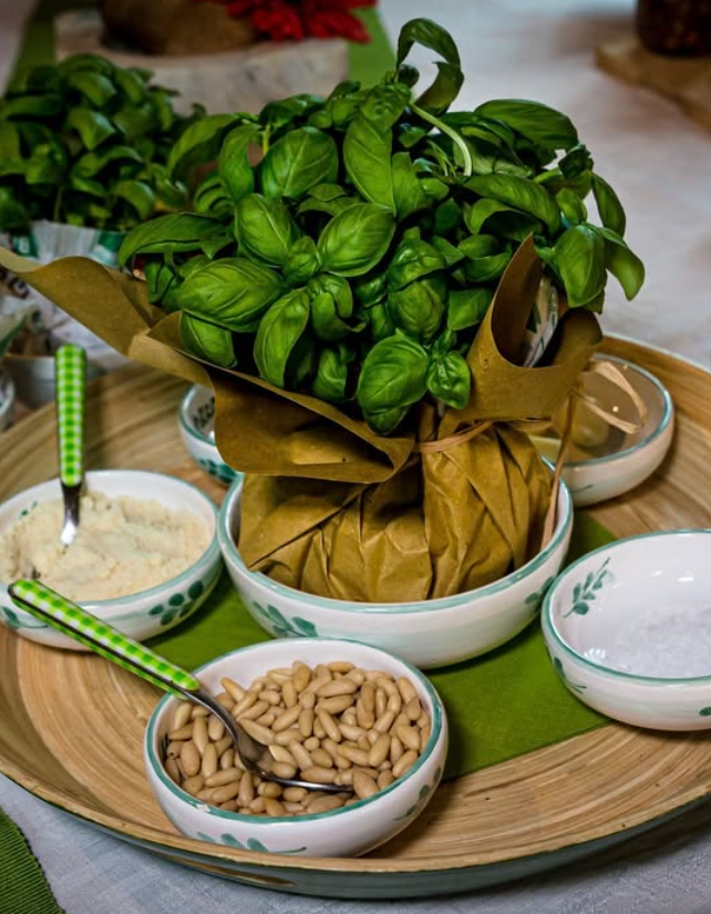 Pasta & Pesto Cooking Class in a Historic Genoese Palace